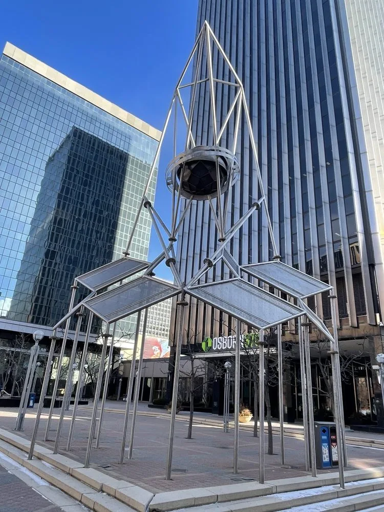 Skygate, sculpture by R.M. Fischer